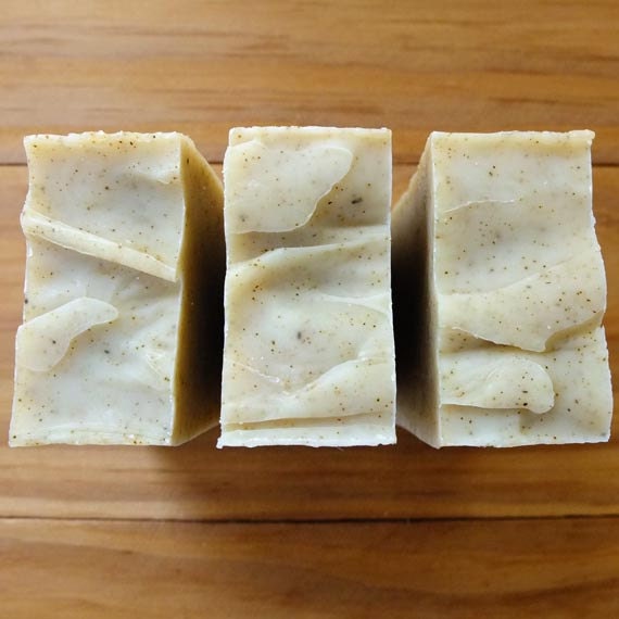 Rosemary Mint Soap w/ Ground Peppermint - Vegan Organic Sustainable
