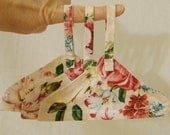 KIT:  Gentle Touch Fabric Hangers for Doll Clothes - Printed Pattern with Supply of Rigilene to Make 9 Hangers