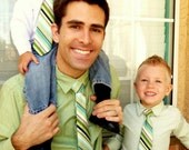 36 Choices- Matching Father, Son Neck Ties- Boy, Toddler, Child & Baby- Adjustable (Easter, Christmas, Father's Day, Stripes, Plaids, etc)