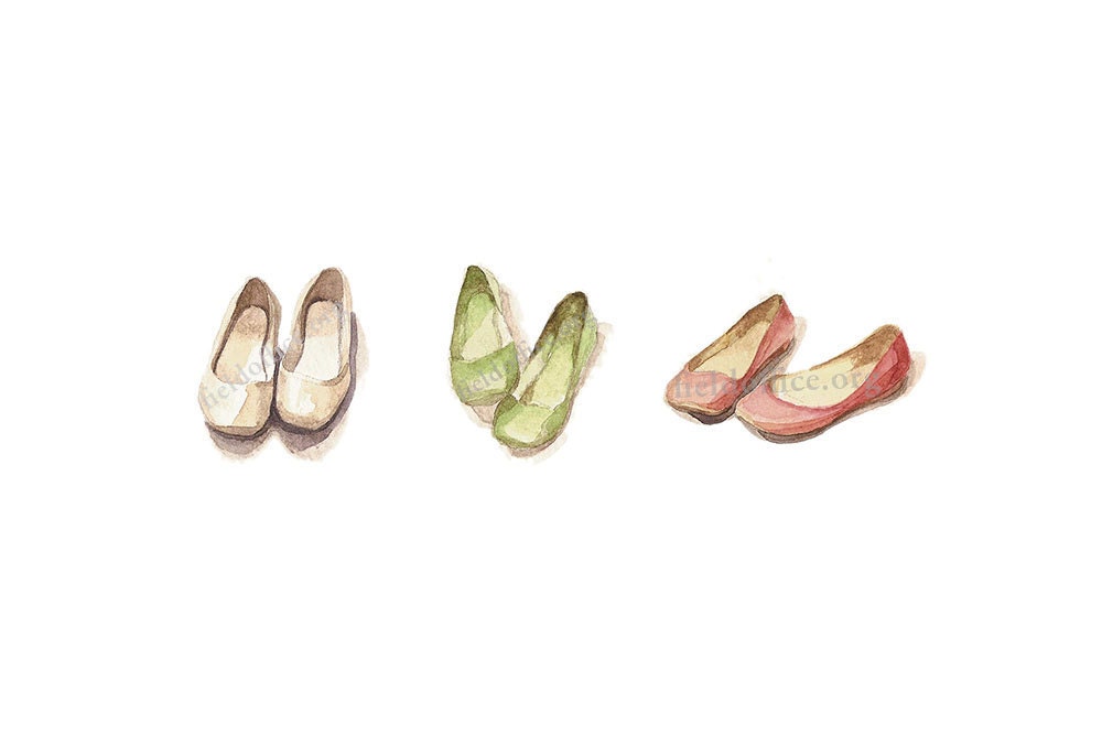 Summer Flats Watercolor Print
