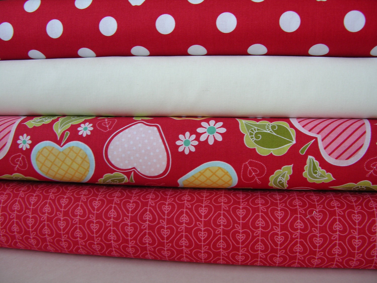 1/2 Yard Fabric Bundle- Apple Of My Eye by Riley Blake