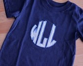 Seersucker Monogram Shirt