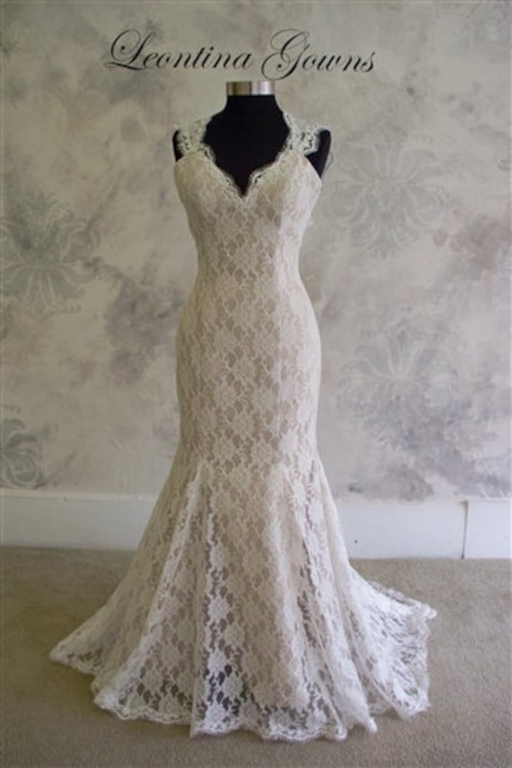 Lace Wedding Dress Backless