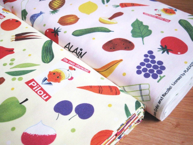 ALAIN GREE Japanese Fabric PINK - Fat Quarter