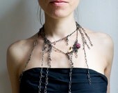 Customizable long chains pendant