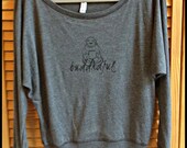 Buddhaful - Flowy Offshoulder Long Sleeve. Sizes: S-M-L-XL