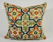 Decorative pillow cover - throw pillow - suzani Pillow - hand embroidered
