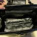 Fabulous vintage doctor's bag in black leather,  Italy