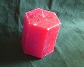 Apple Pie Scented Hexagon Pillar