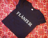 Toddler Flaneur limited edition crew neck tee, 2T girl or boy
