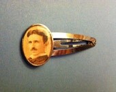 Nikola Tesla Hair Clip