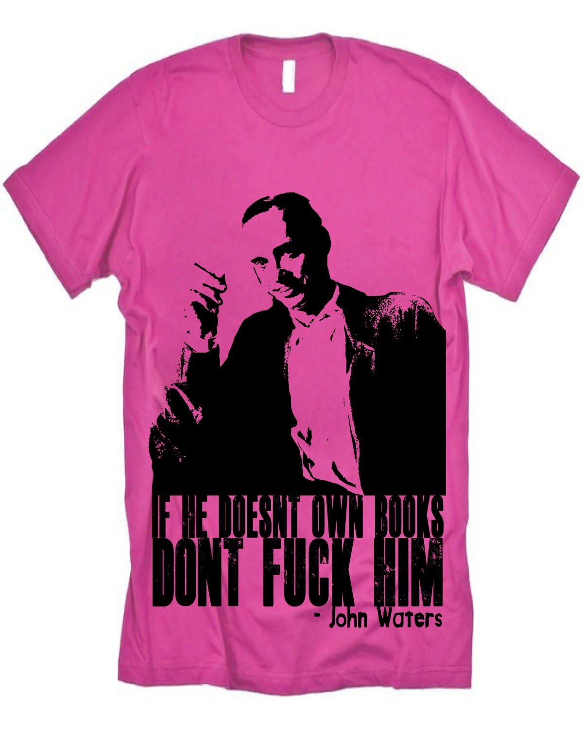Divine John Waters Don't (on pink) WOMENS Tshirt