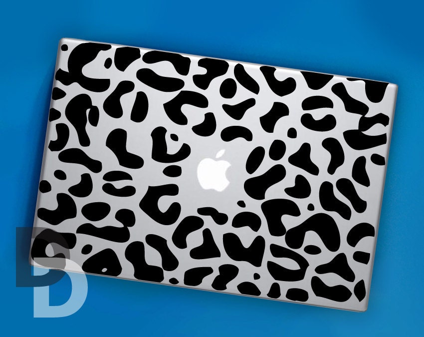Cheetah Print Macbook Decal for MacBook Pro, Macbook Air and MacBook Retina