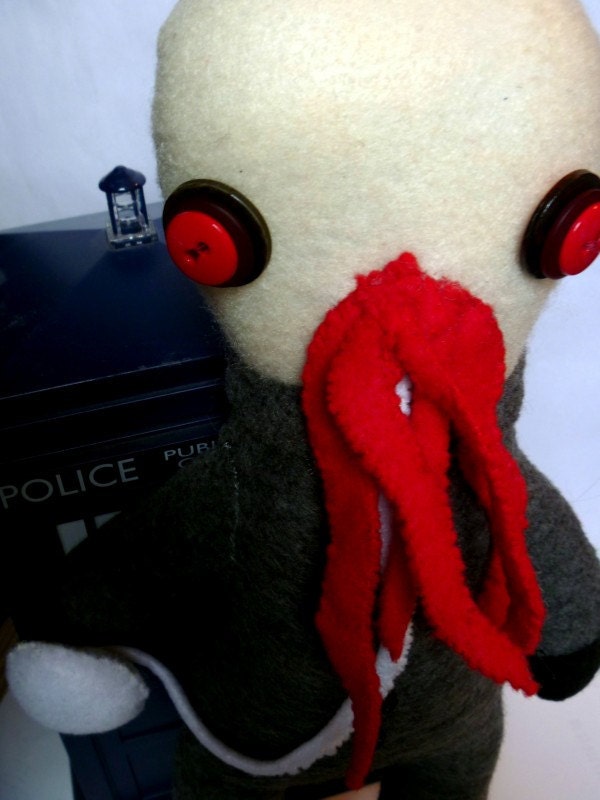 BBC Doctor Who Hand-Sewn Ood Plush