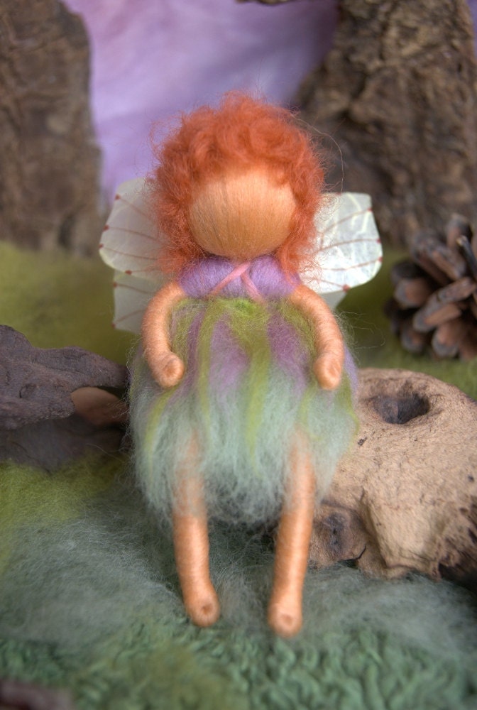 Fairy child - waldorf inspired, felted, by Naturechild