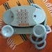 1960s Light Blue Touchtone Bell Princess Phone