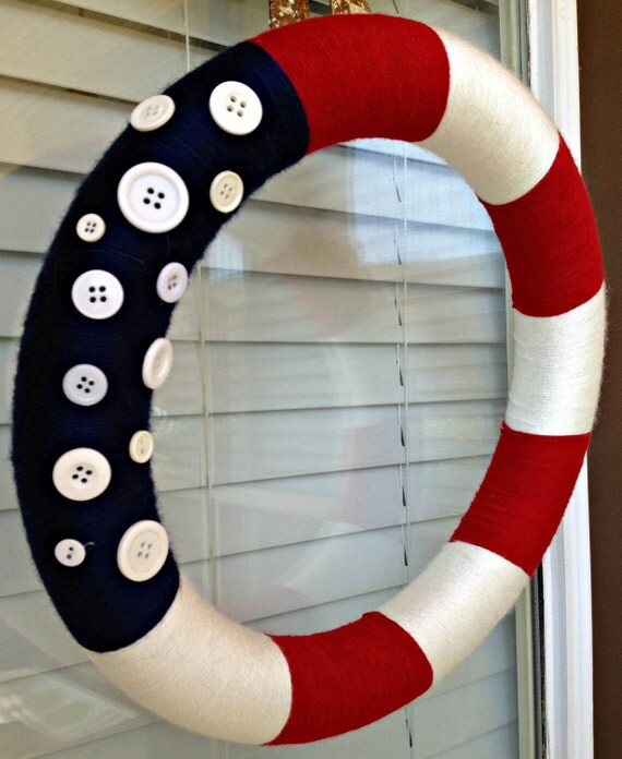 Fourth Of July Wreath