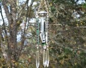 Handmade Sun Catcher Recycled Computer Parts Home Decor Garden Clocks by DanO Computers and Clocks -- Free Priority Shipping Included