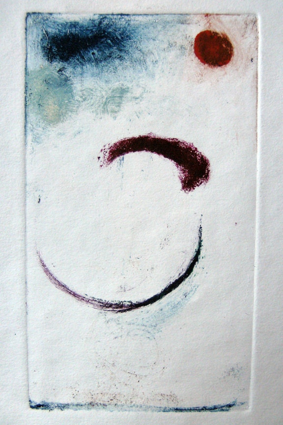 Art print, "Sun and moon" - 5" x 7" Open edition giclee print (Series of details, studies and sketchbook work)