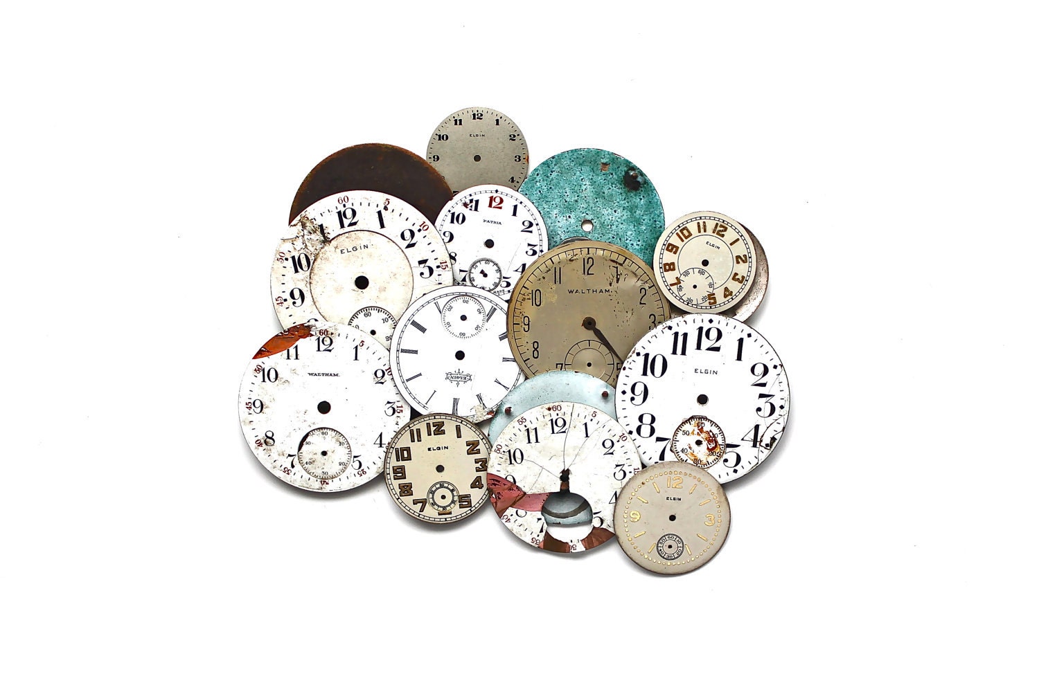 All the Time in the World - 5x7 Print Vintage Watch Faces Fine Art Photograph