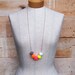 Endless Summer Geo Pop necklace