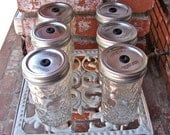 One 12OZ Quillted Tumbler With Hand Made Mason Jar Commuter Spill Resistant Lid And BPA Free Reusable Straw - JJML-1    Nsp-1