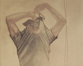 momento no. 13914 (yield) - original intaglio print by Carrie Lingscheit