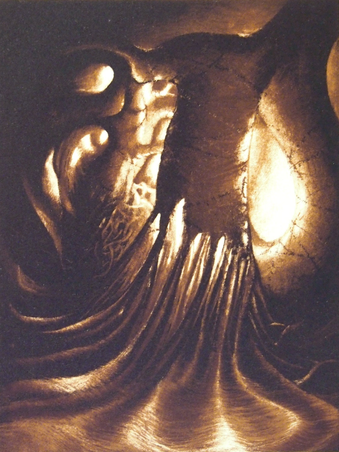 Threshold - original lithograph by Carrie Lingscheit