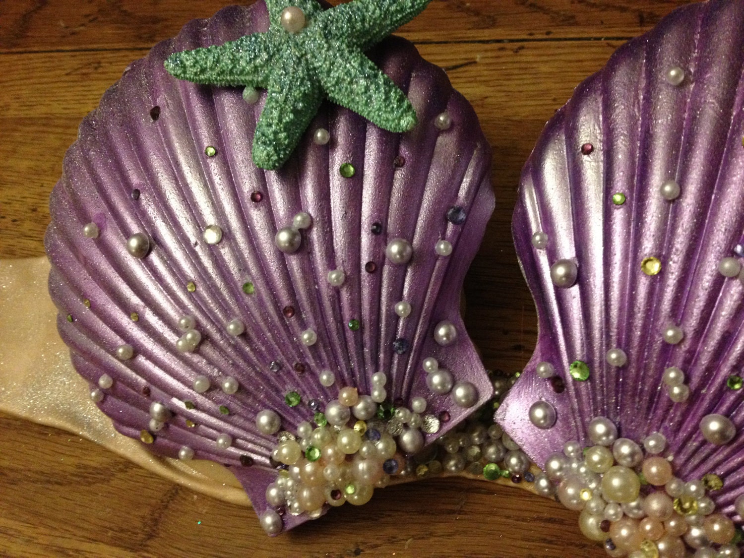 Mermaid shell bra top- DELUXE