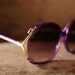 Amazing Vintage Purple Sunglasses