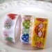 Deco tape kawaii  mushrooms 3 pcs set