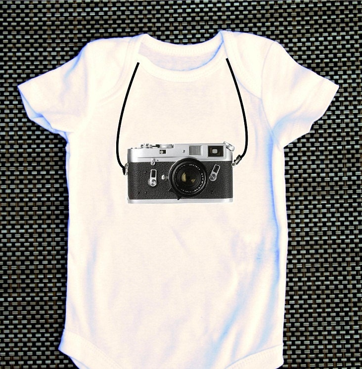 Camera Tourist Baby Onesie Bodysuit