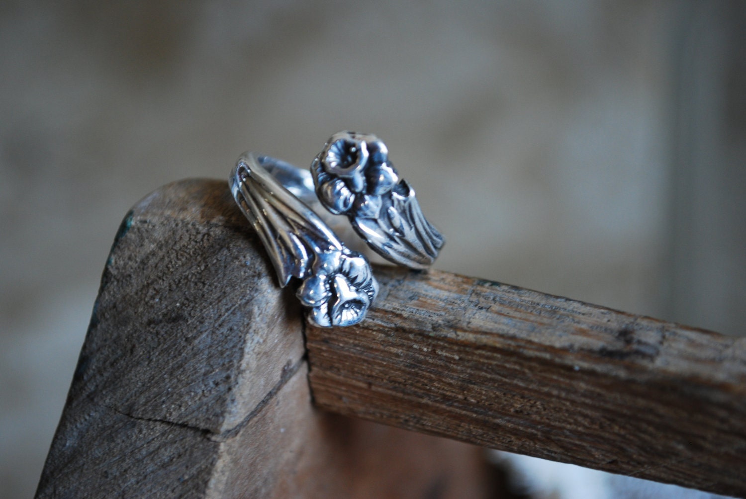 Spoon Ring: "Lilly" by Silver Spoon Jewelry