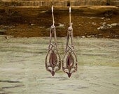 Spoon Earrings: "Marquis" by Silver Spoon Jewelry