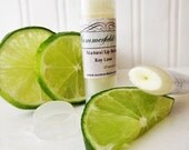 Key Lime Lip Balm - Natural Lip Balm, Mango Butter Balm, Cocoa Butter Balm, Jojoba Oil Balm