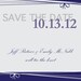 DIY Printable Save The Date for "Tie The Knot" Wedding Theme