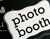 PHOTO BOOTH, wedding sign, wedding decoration, hand painted, photo prop, shabby chic modern vintage rustic