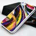 iphone 4 case,iphone 4s case,iphone 4 cover,silicon rubber or plastic cases,beautiful colors abstract painting unique Iphone cases 5