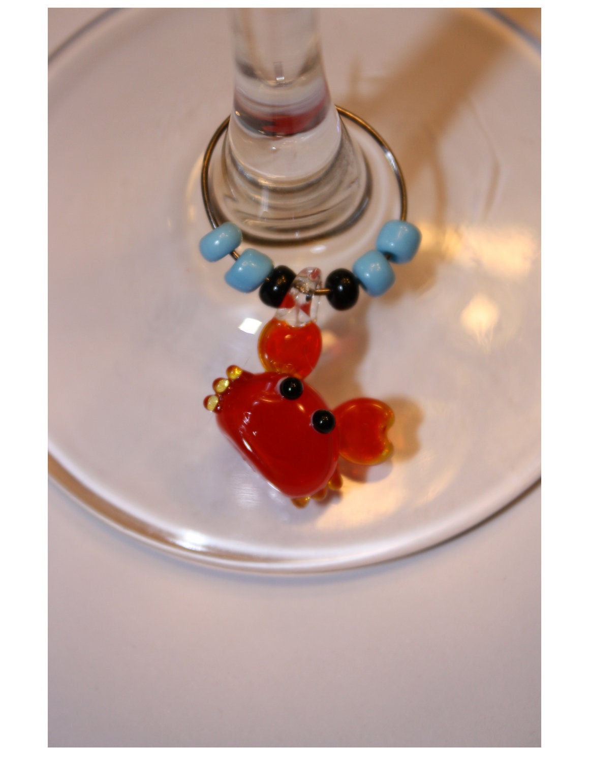 Crab Wine Charms