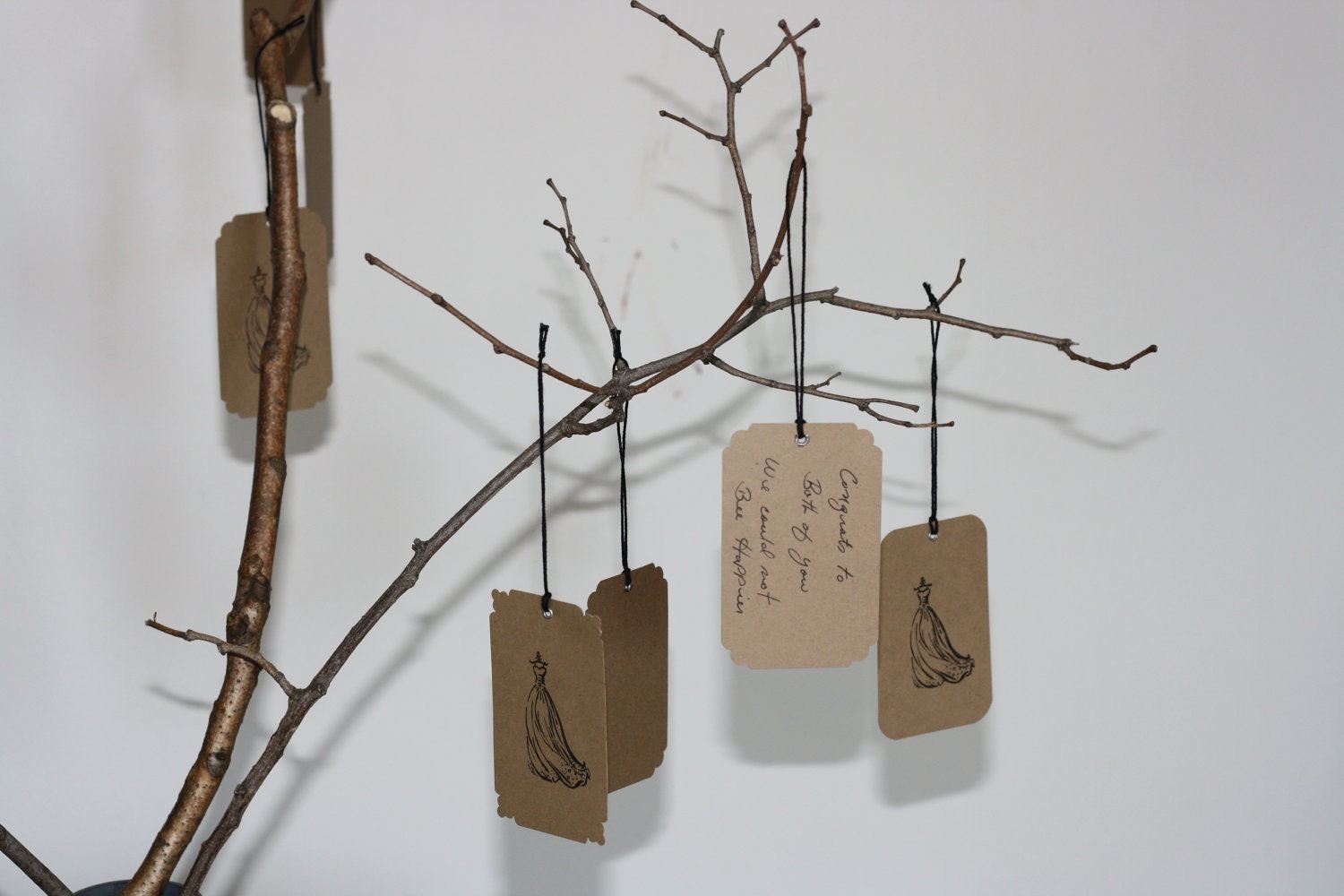 Bridal Wishing Tree Cards (with wedding date)