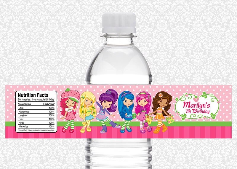 strawberry water bottle