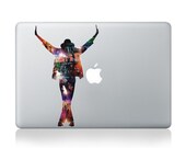 MJ- Macbook Stickers Vinyl Mac decals Macbook decal Macbook Pro decal Apple mac decal for Macbook Air / Macbook Pro sticker
