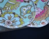 Nursing Pads- Pink and Blue Flowers