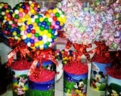 Mickey Mouse Themed Candy Topiary