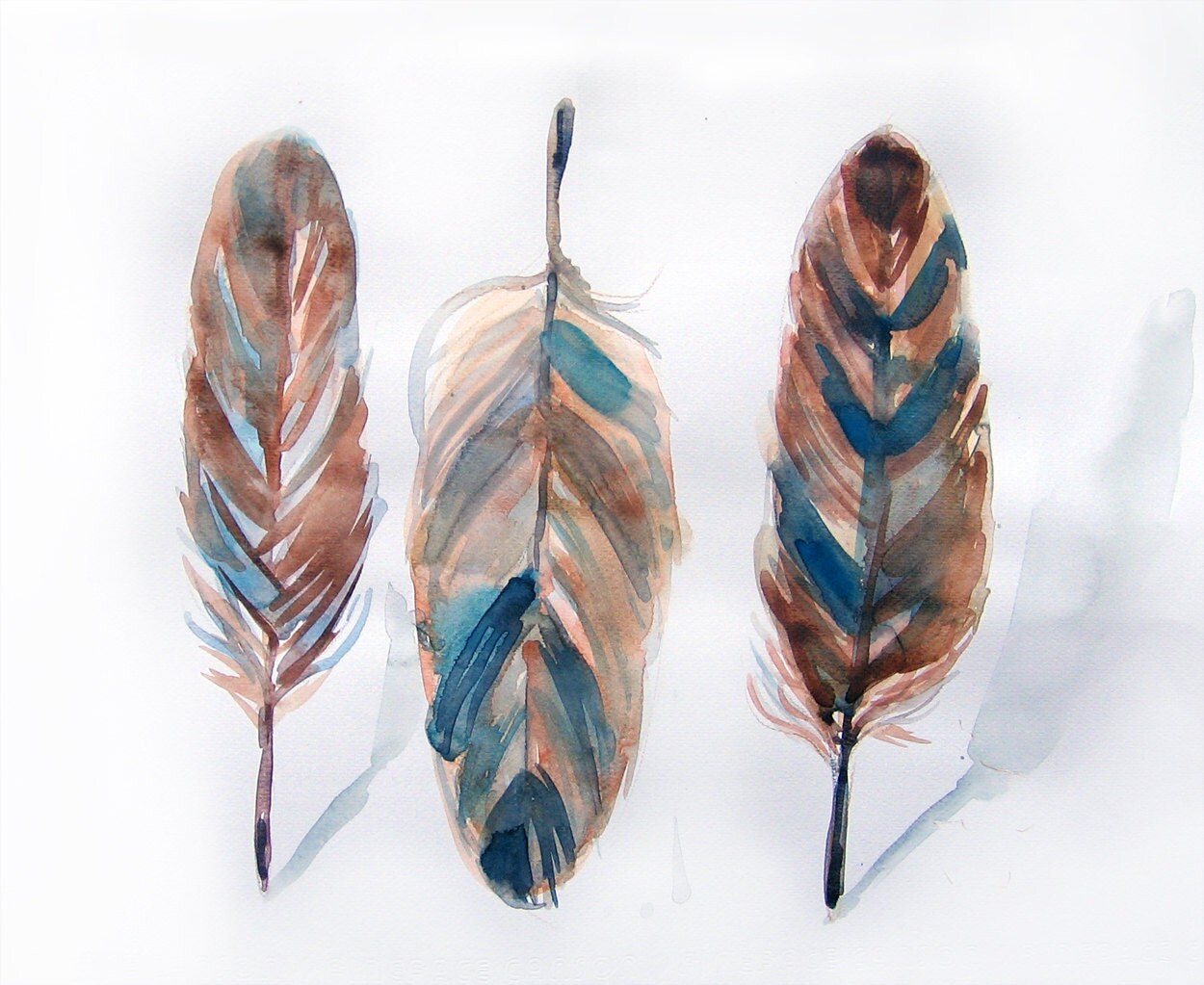 Painting Of Feathers