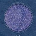 Celestial Chart Stars Northern Hemisphere Constellations Print Vintage Image