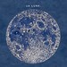 Full Moon Print  Poster Vintage Image  to Frame