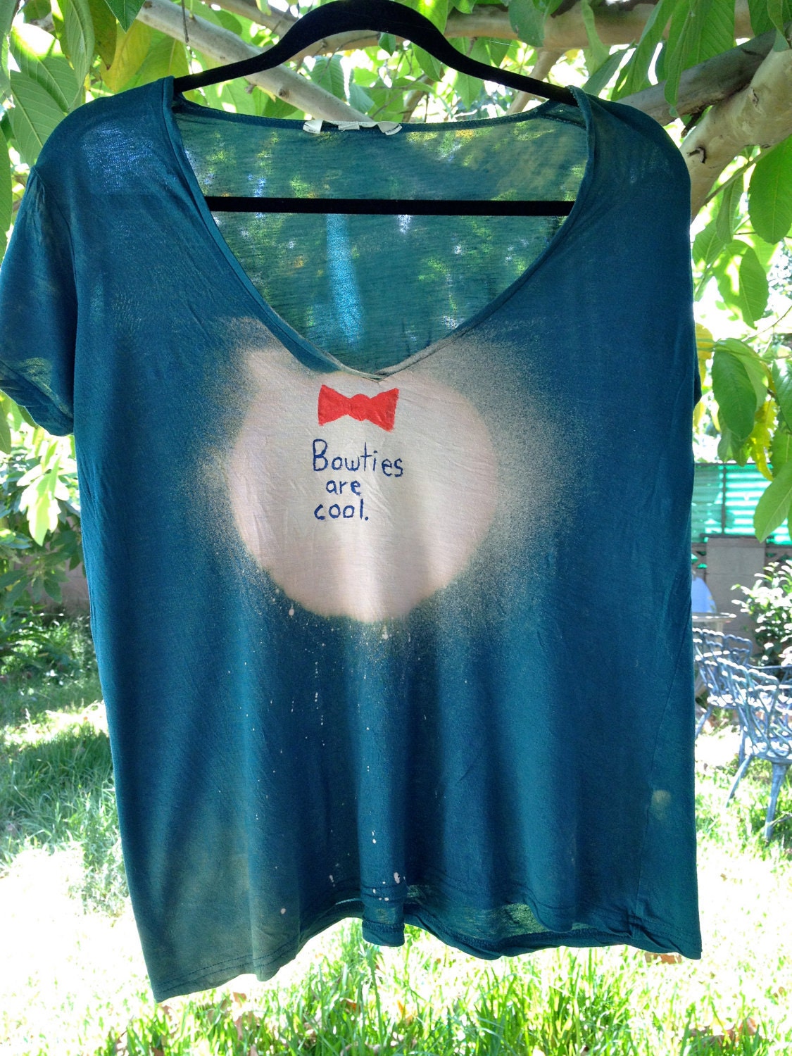 Bowties Are Cool Doctor Who Hand Painted Tee