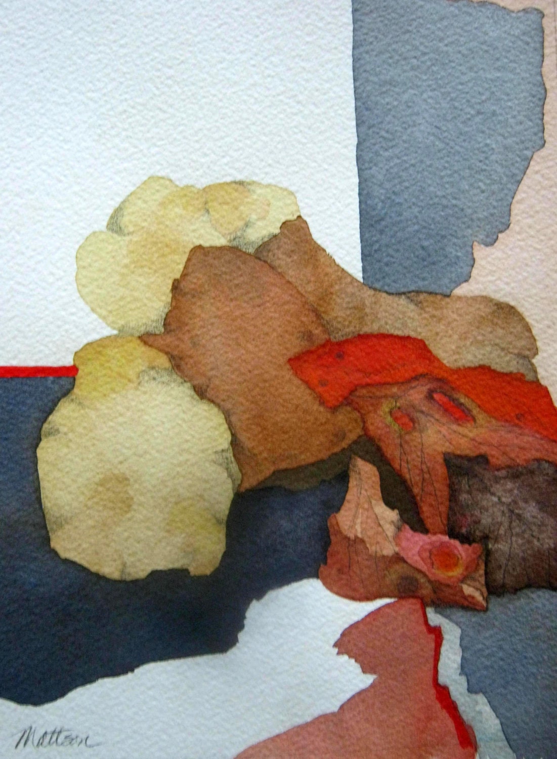 Fall Series :  " Autumn Reflections "   Original, One-of-a-Kind