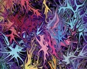 BLOWN - Psychadelic, Psychadelic Art, Abstract Art, Digital Art, Colouful, Painting, 8x10, Fine Art Print
